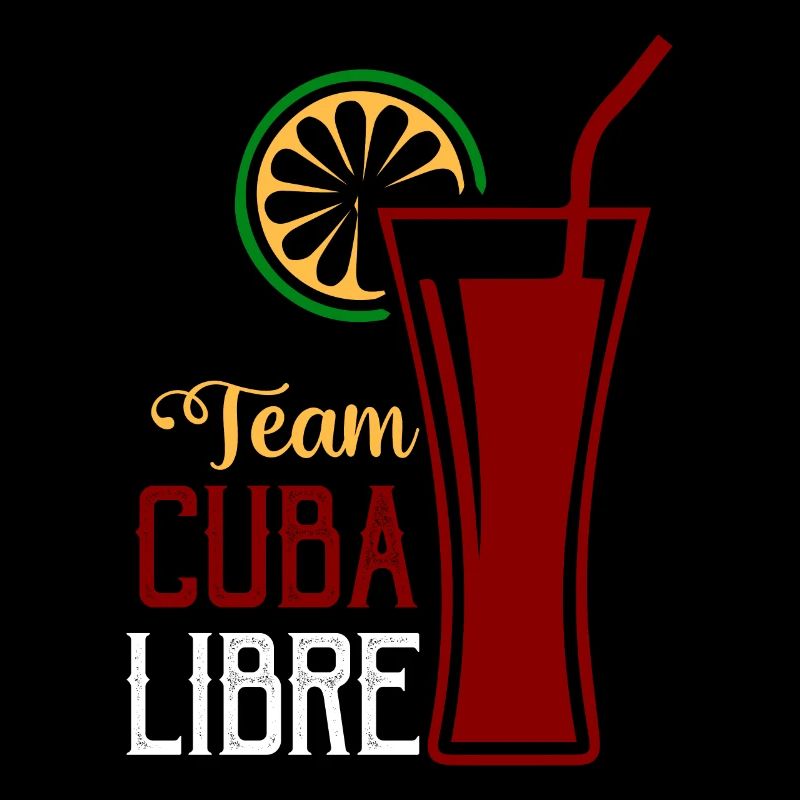 Team Cuba Libre Drinking Rum Alcohol