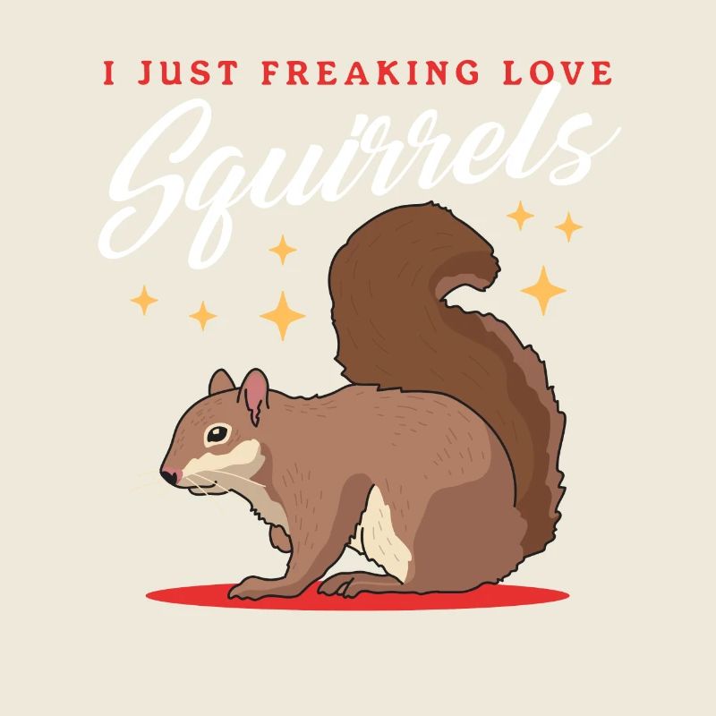 Süßes Eichhörnchen Hörnchen Grauhörnchen Geschenk