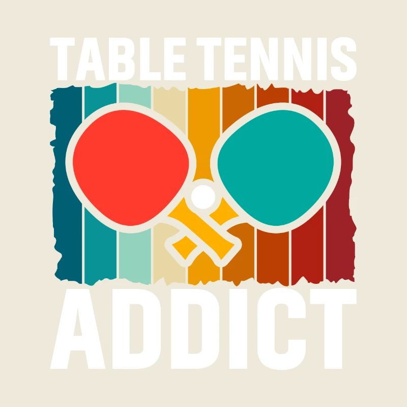 Accro au tennis de table