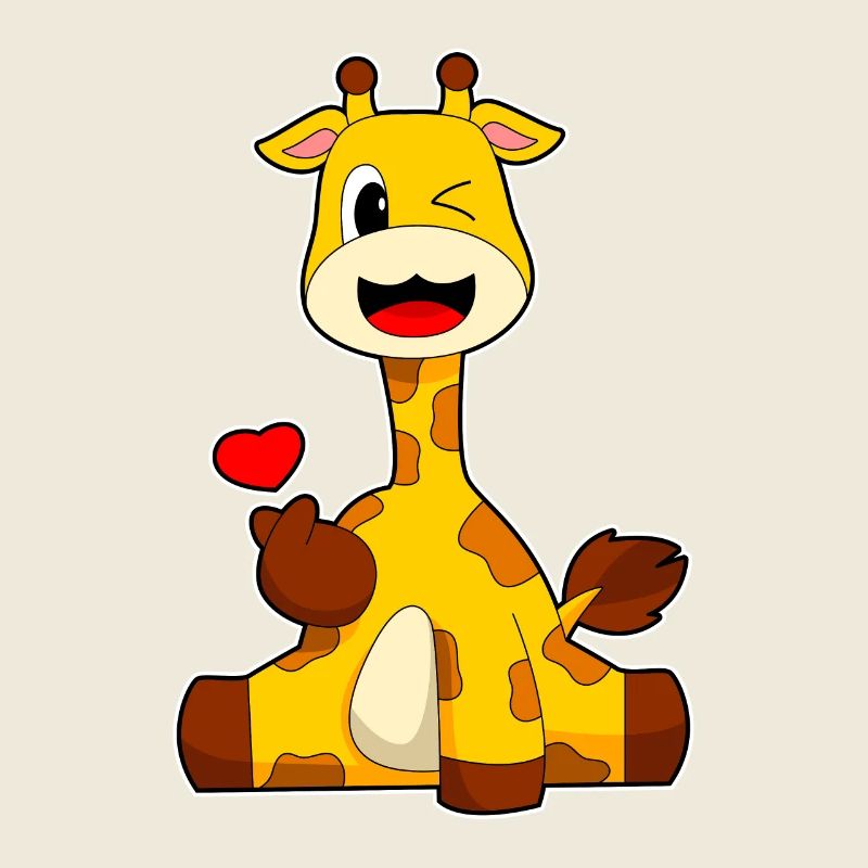 Cœur de girafe