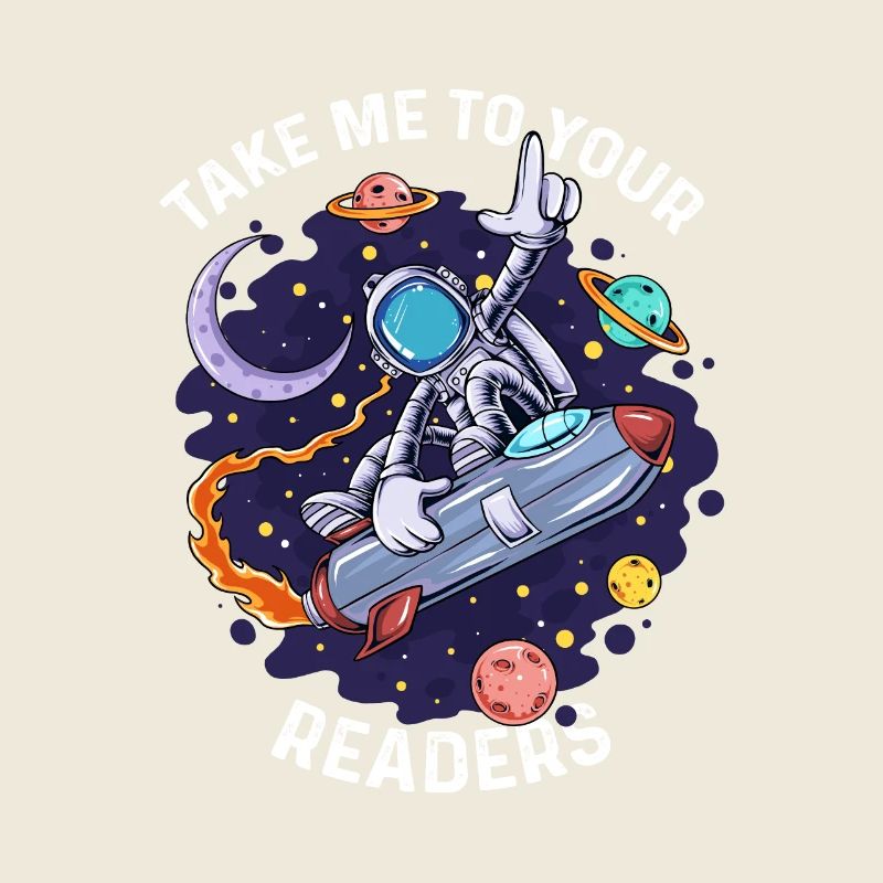 Alien Space Citation amusante Emmenez-moi à vos lecteurs