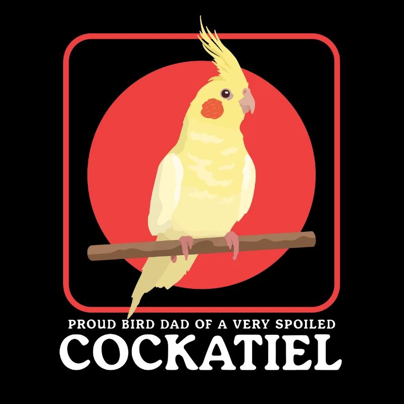 Nymphensittich Dad Vogelbesitzer Vogel Geschenk