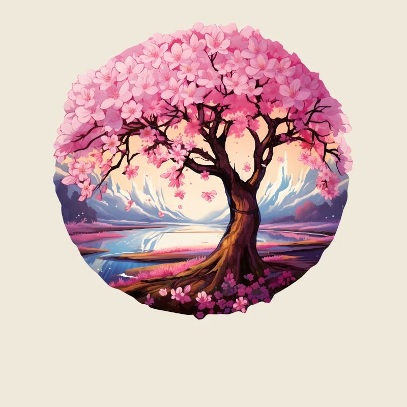 Cherry blossom tree