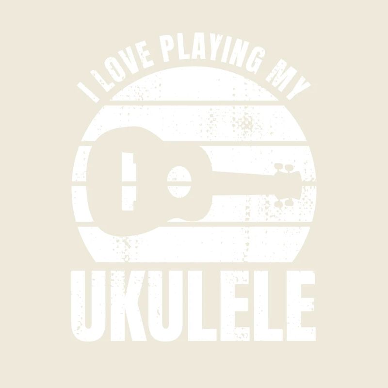 J’adore jouer de mon ukulélé