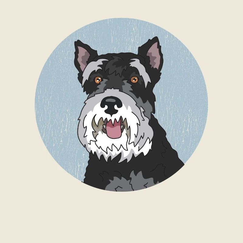 Zwergschnauzer Besitzer Schnauzer Hunde Geschenk