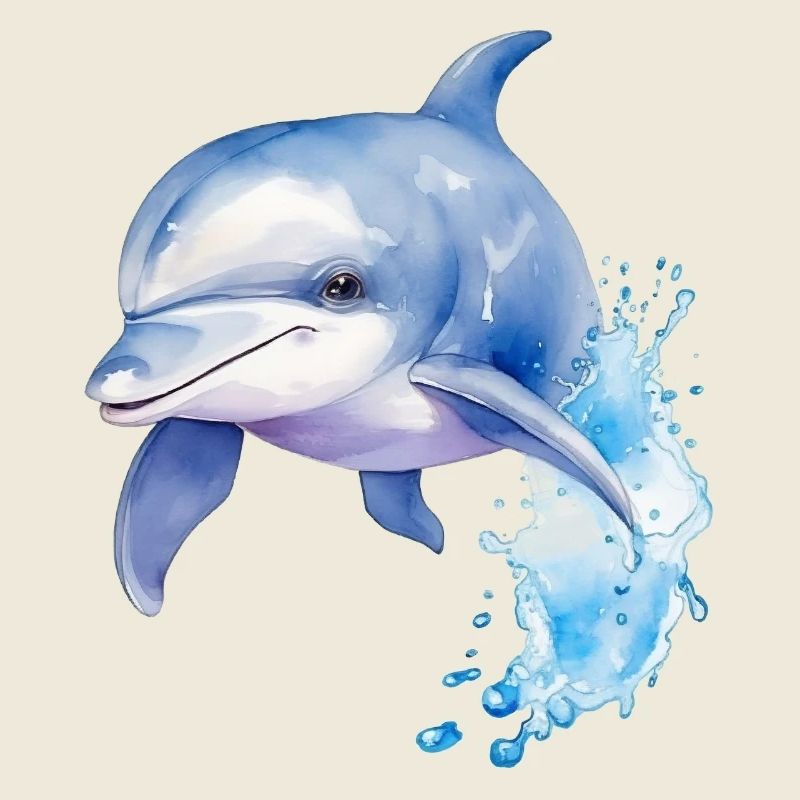 Dauphin bleu
