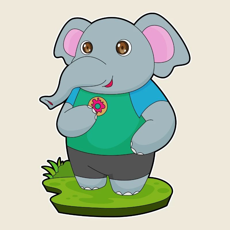 Donut d’éléphant