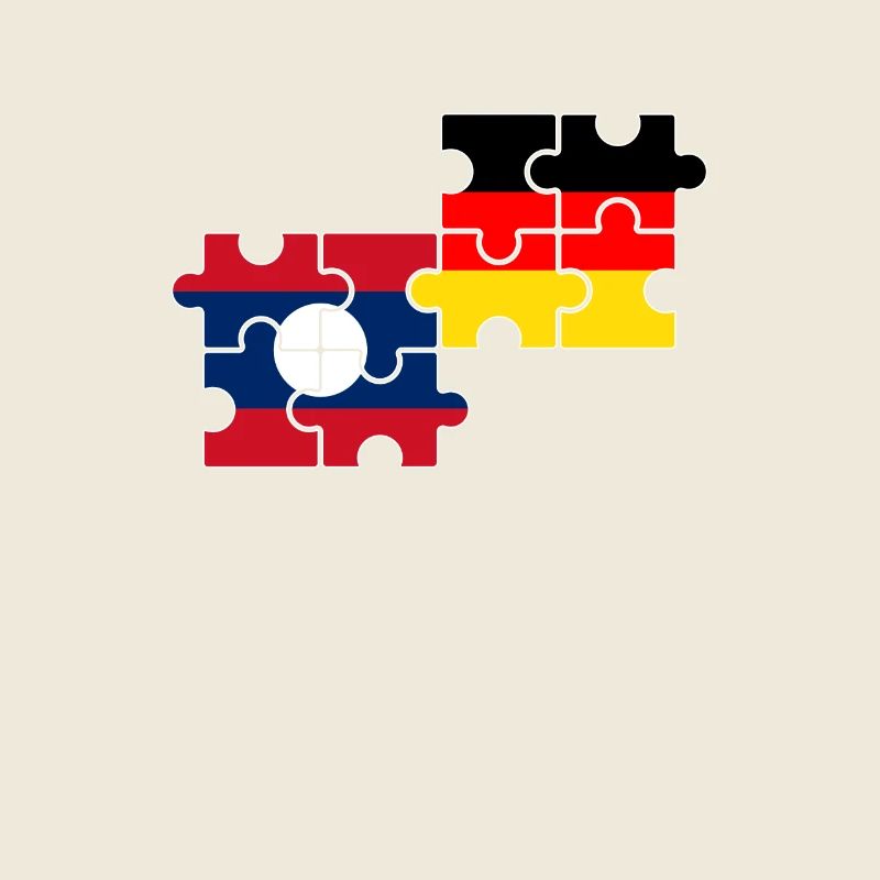 Laos Germany Flag German Laotian