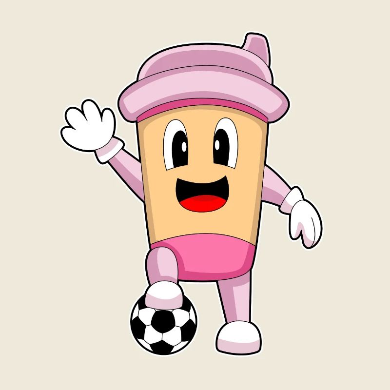 Coffee Soccer Player Soccer
