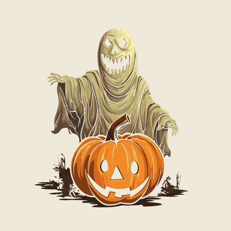 Creepy Halloween Ghost Costume Ghost