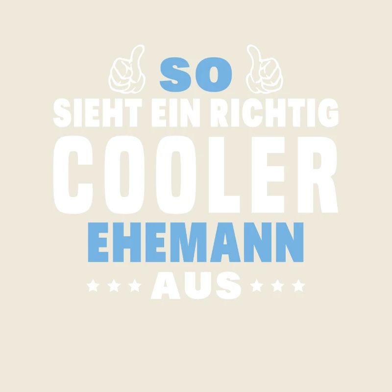 Herren Richtig Cool Ehemann Hochzeitstag JGA