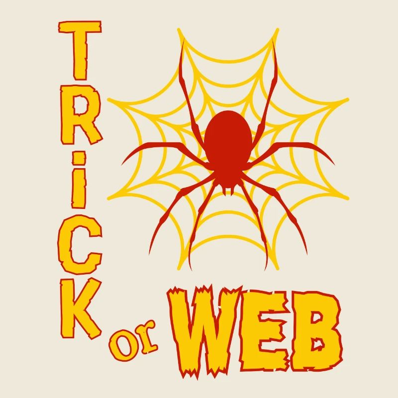 "Trick or Web", candy hunt for Halloween