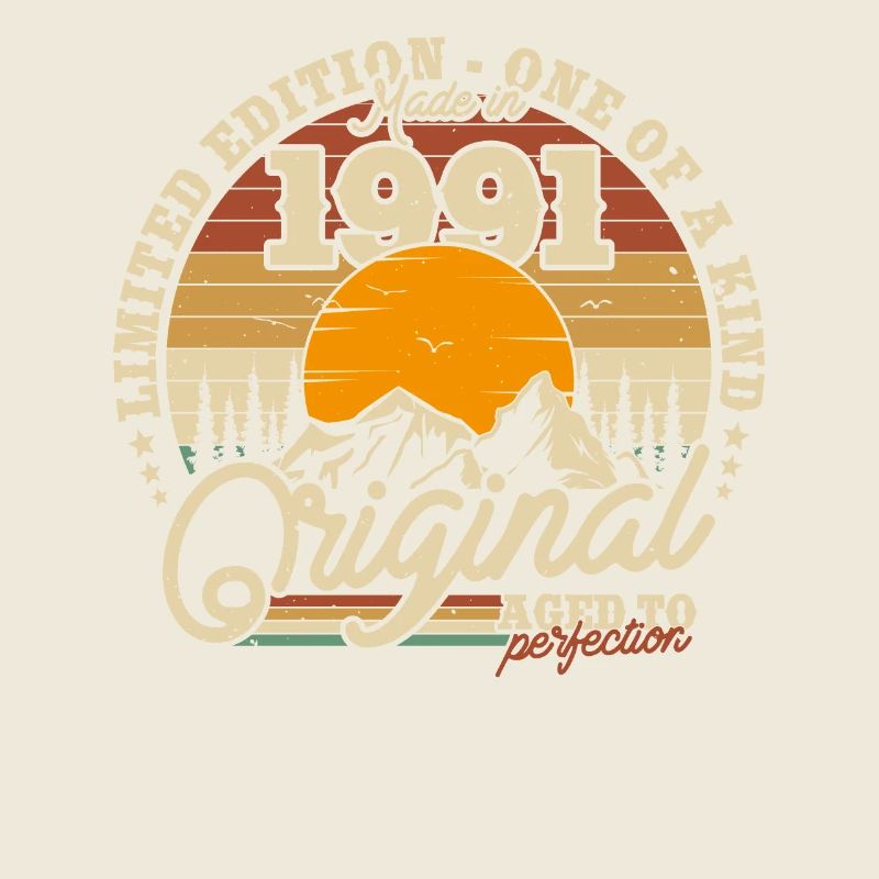 Nostalgisches 1991er Geburtstagsgeschenk