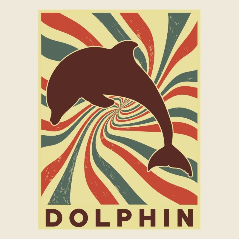 Delphin Retro Vintage