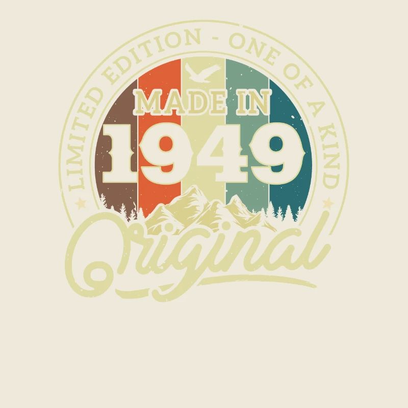 Nostalgic birthday present 74/75 years