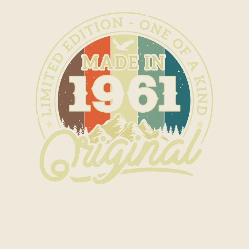 Nostalgie Geburtstagsgeschenk 1961