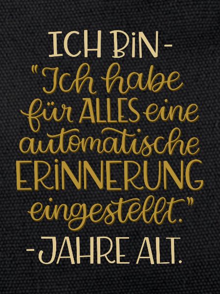 Automatische Erinnerung