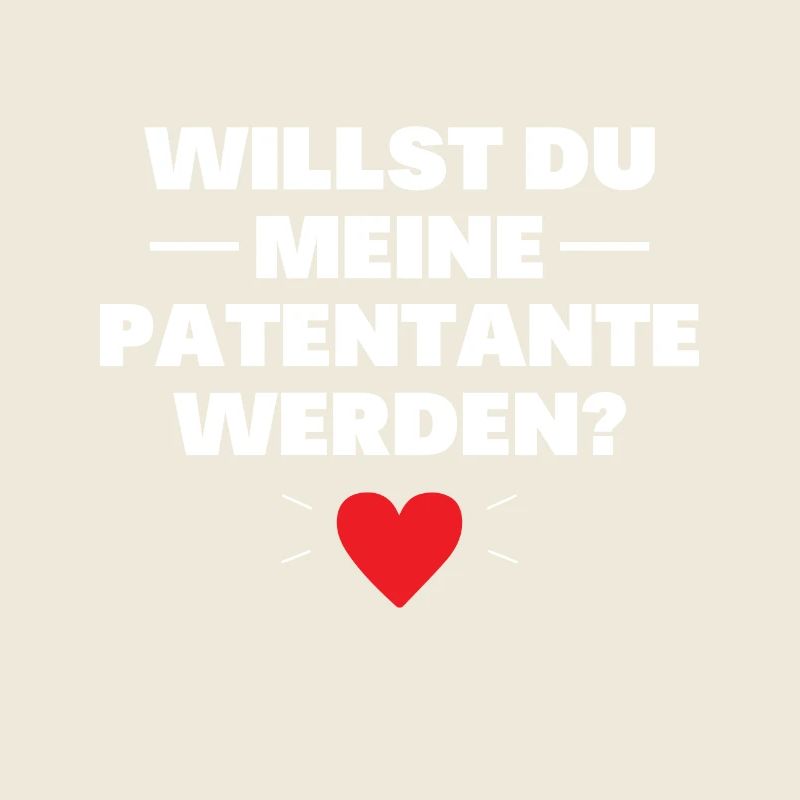 Willst Du Meine Patentante Werden