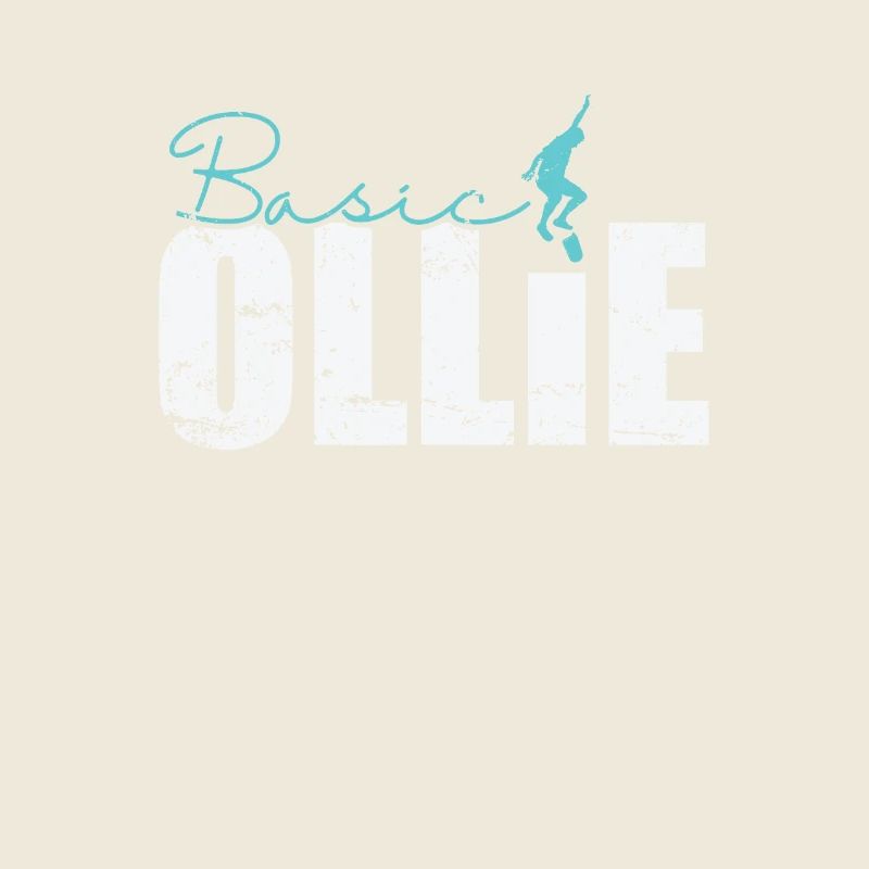 Skateboard Ollie de base