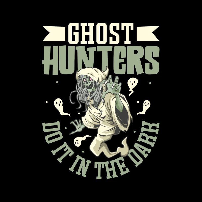 Hunting ghosts at night - ghost hunters