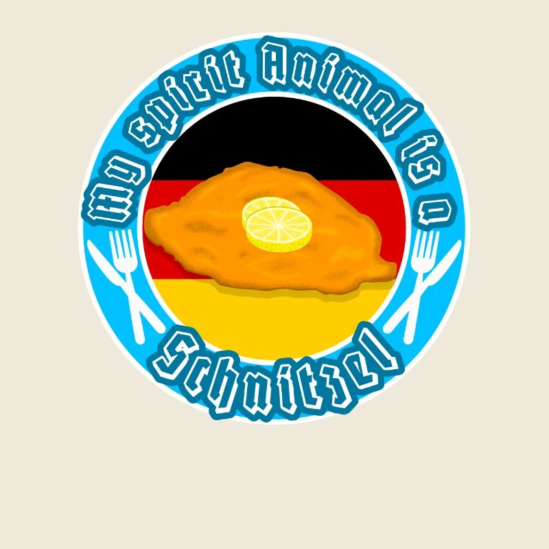 Mein Seelentier ist ein Schnitzel lustiger Spruch