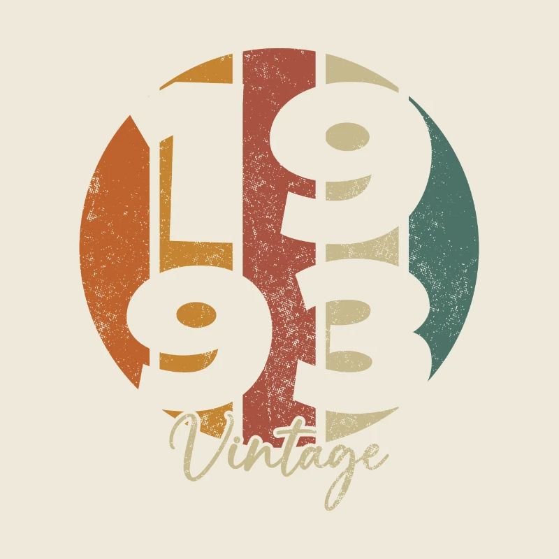 Original 1993 Vintage Retro Jubiläum