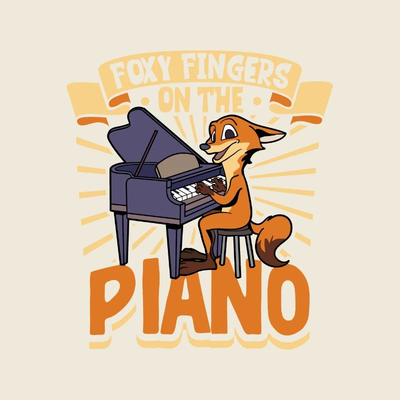 Fuchs am Piano