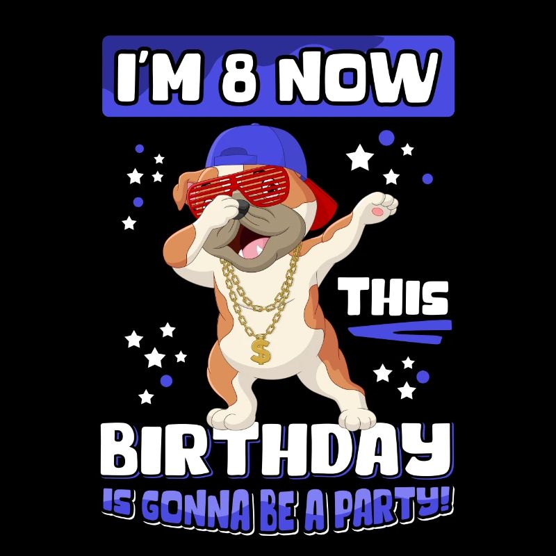 8. Geburtstag | 8 Jahre alt Geschenkidee Geschenk