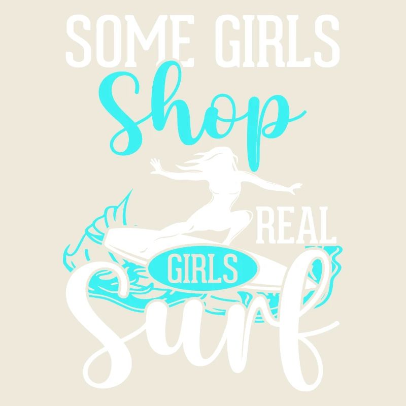Manche Mädchen Shoppen Echte Mädchen Surfen