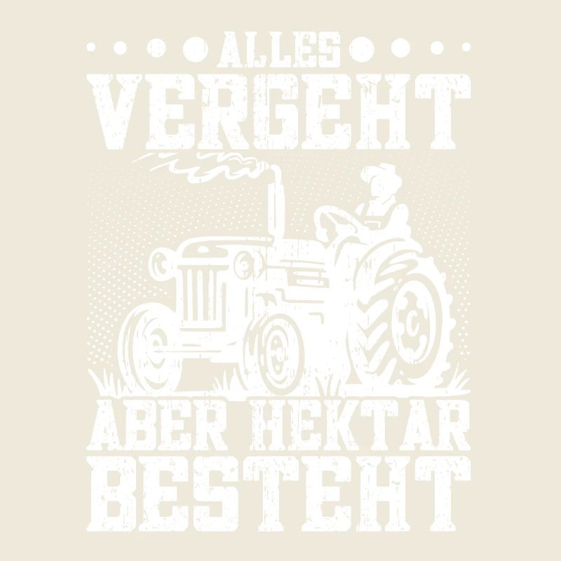 Landwirt Hektar Hühnerbauer Traktor Bauer