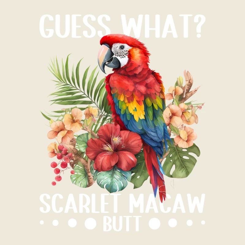 Devinez quoi ? Mouton d'ara écarlate