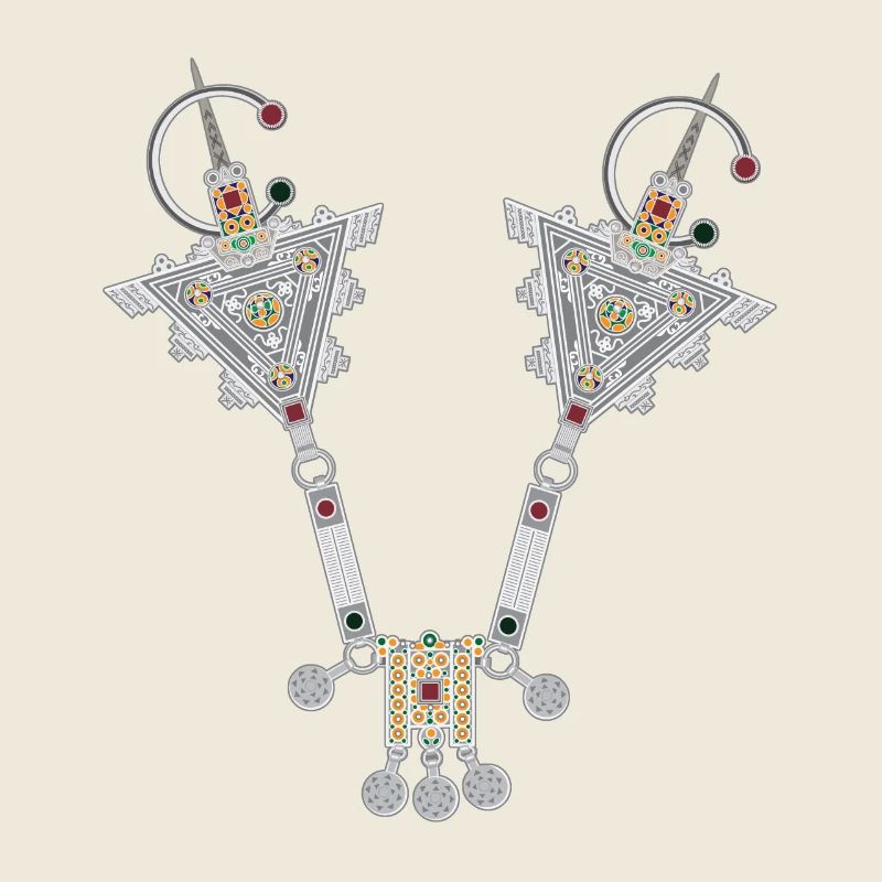 BIJOU AMAZIGH MAROC BERBERE
