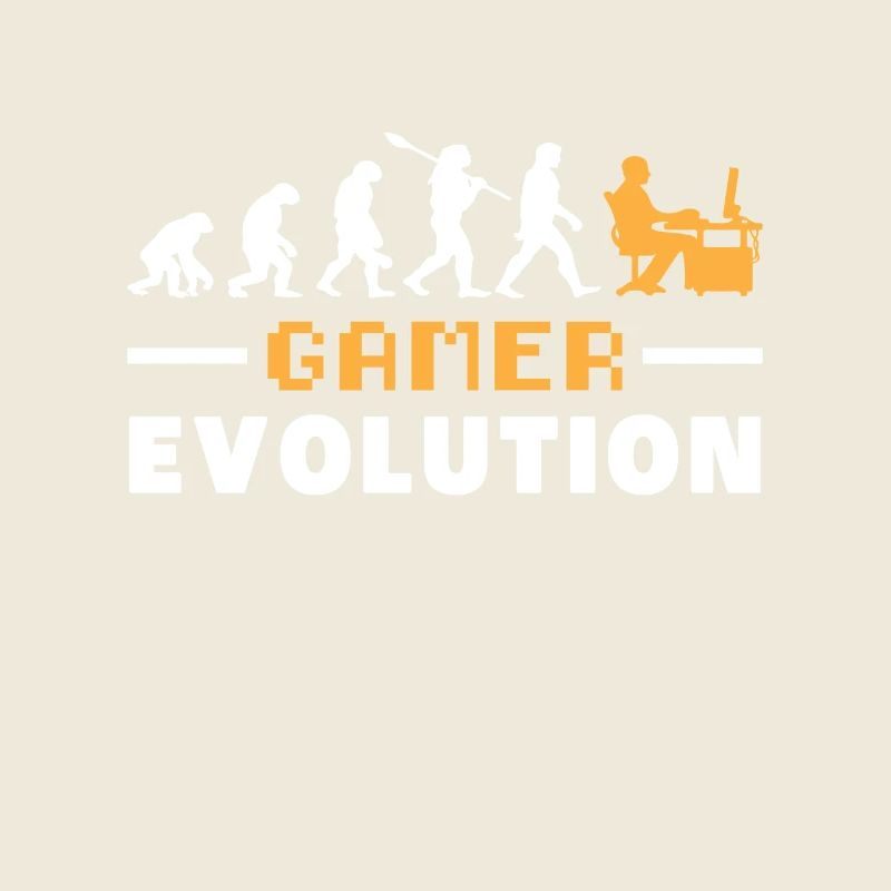 Gamer Evolution Vintage Geschenk