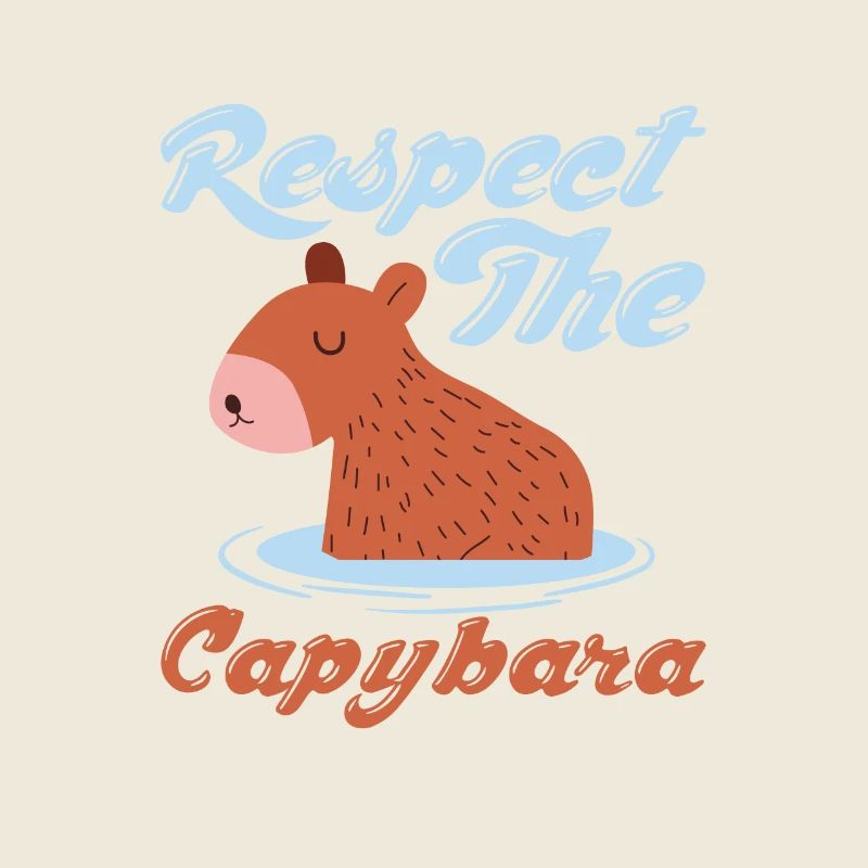 Respectez le rongeur propriétaire Capybara Capibara