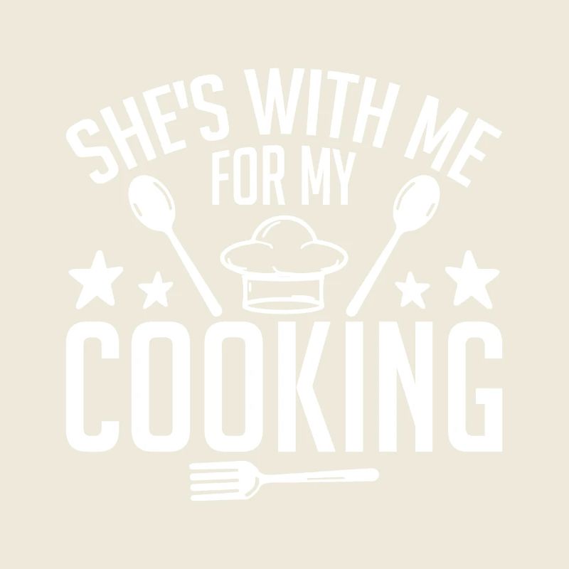 Elle est avec moi pour cuisiner
