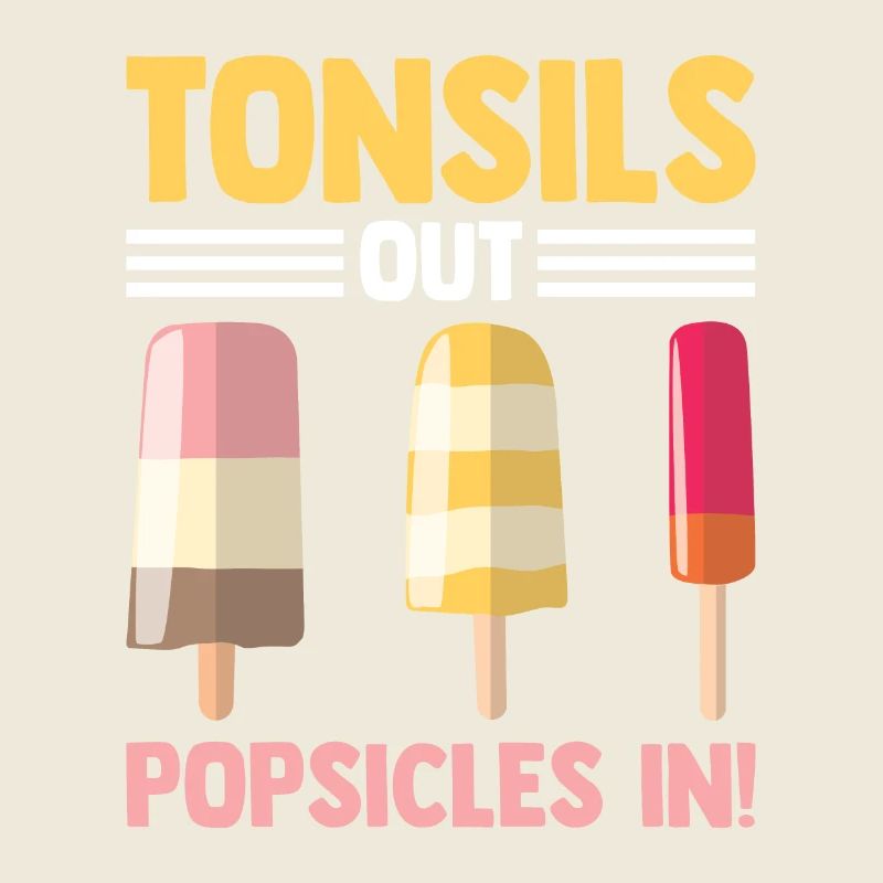 Tonsils Out Popsicles In Tonsillektomie Mandeln