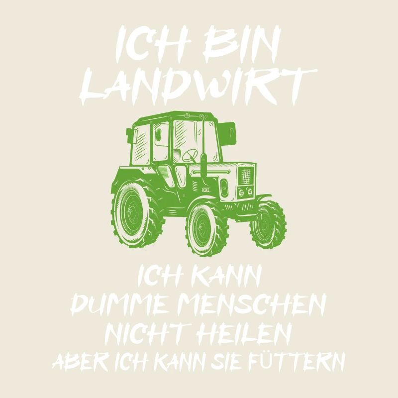 Traktor Bauer Landwirt Beruf Sprüche Geschenk