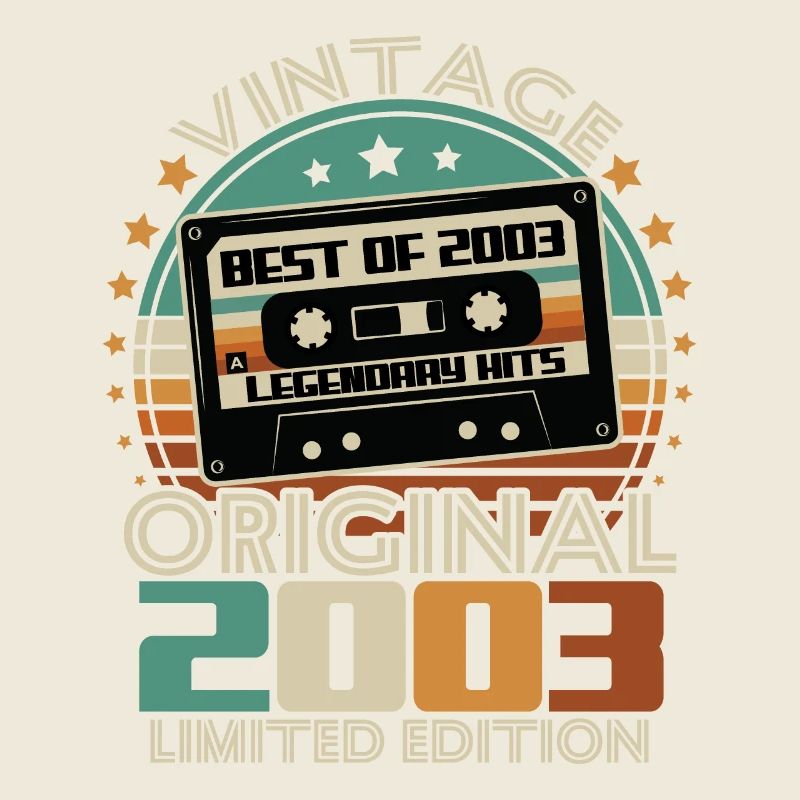 Original 2003 Vintage Retro Birthday