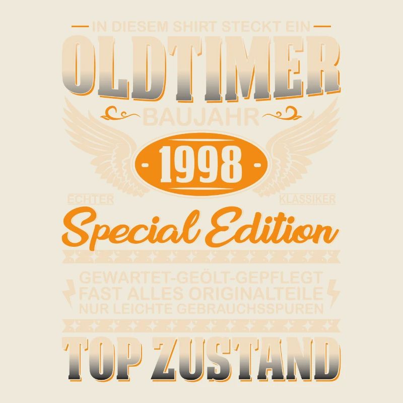 Vintage 1998 Oldtimer Geschenk