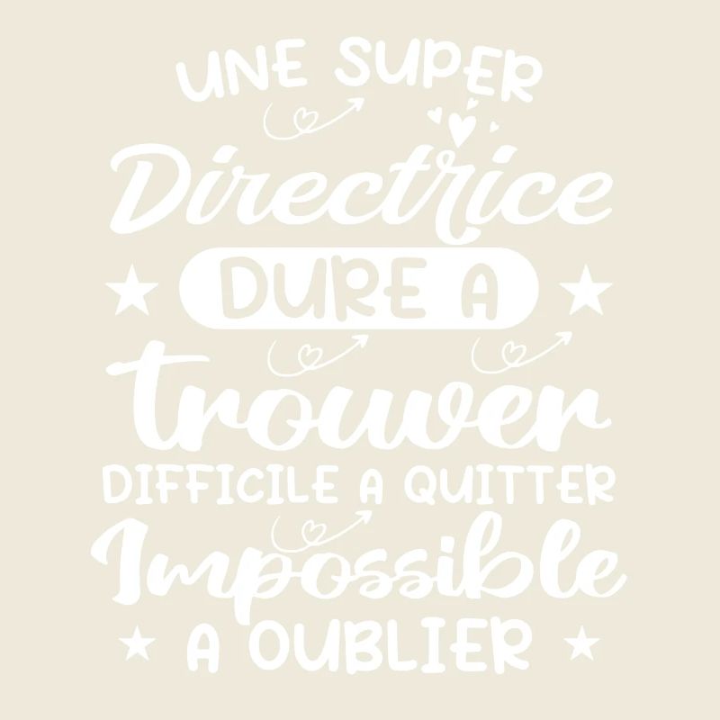 Une Super Directrice - Cadeau Directrice