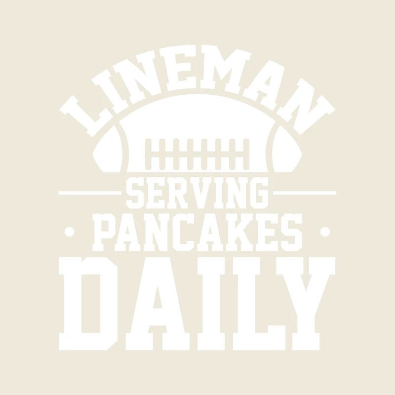 Lineman Serviert Täglich Pfannkuchen