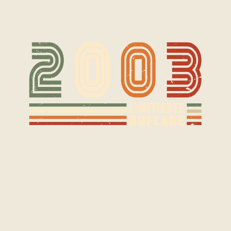 Original 2003 Vintage Retro Jubiläumsgeschenk