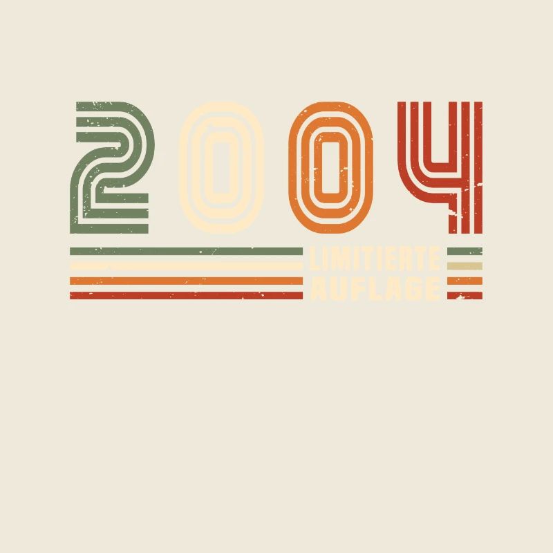 Original 2004 Vintage Retro Jubiläumsgeschenk