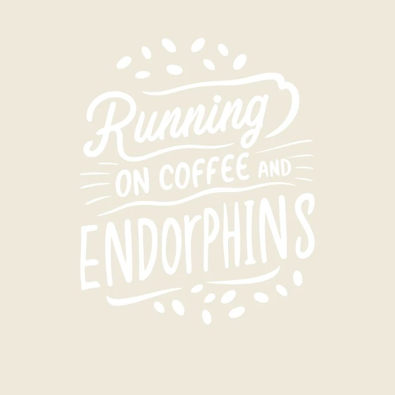 Courir au café et aux endorphines