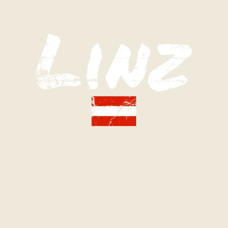 Linz, Austria, Vintage Austrian Flag