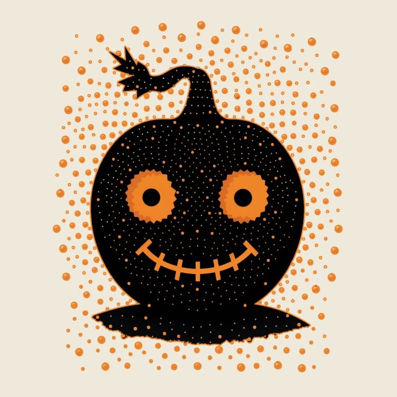 Mignon Black Jack o lanterne citrouille, Halloween,