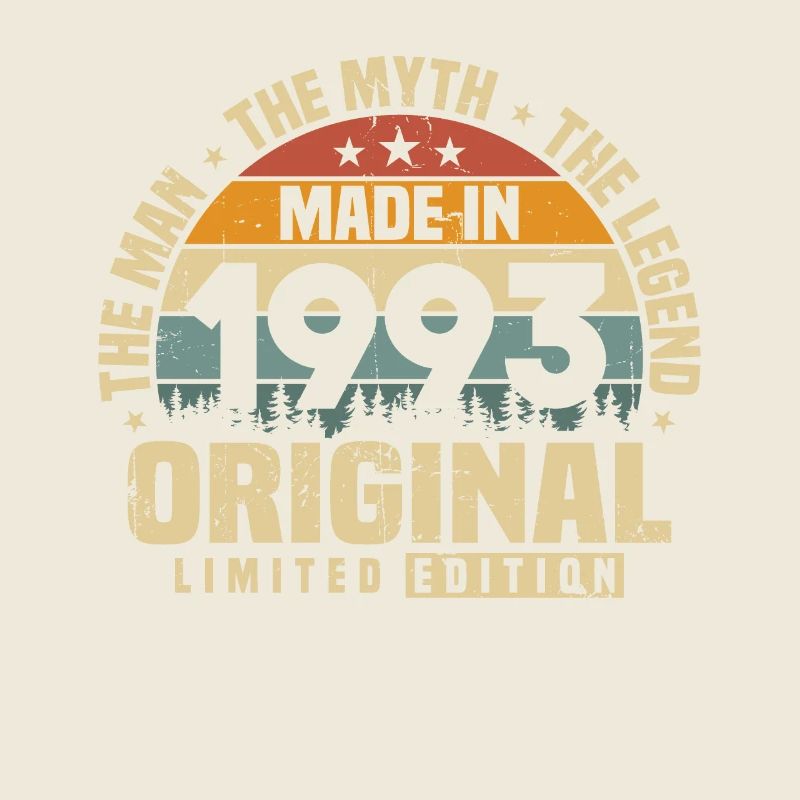 Original 1993 Vintage Retro Geburtstagsgeschenk