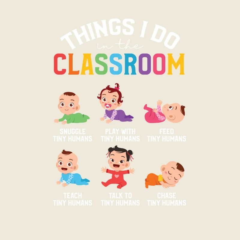 Dinge, die ich im Klassenzimmer tue Kindergärtner