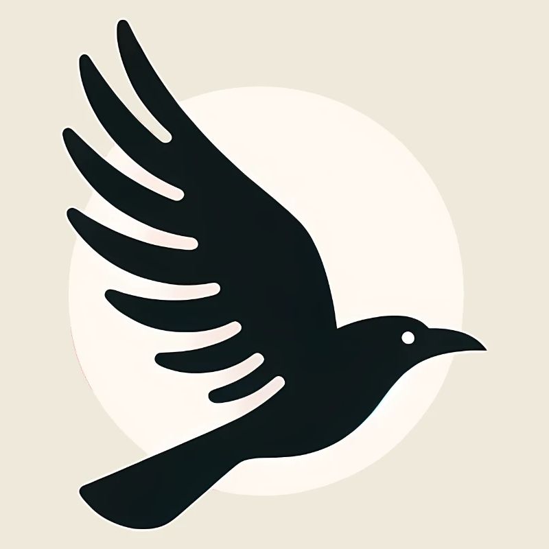 Vol de la lune du corbeau