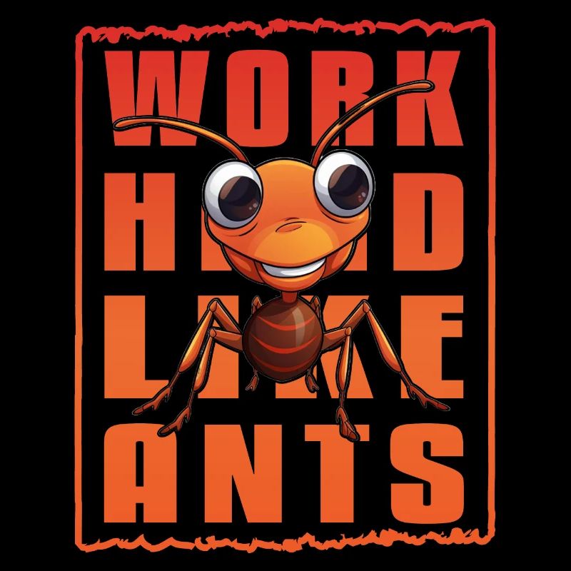 Travaillez dur comme des fourmis